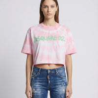 T Shirt Dsquared2 | Oversize | Tie Dye | Rosa Dsquared2
