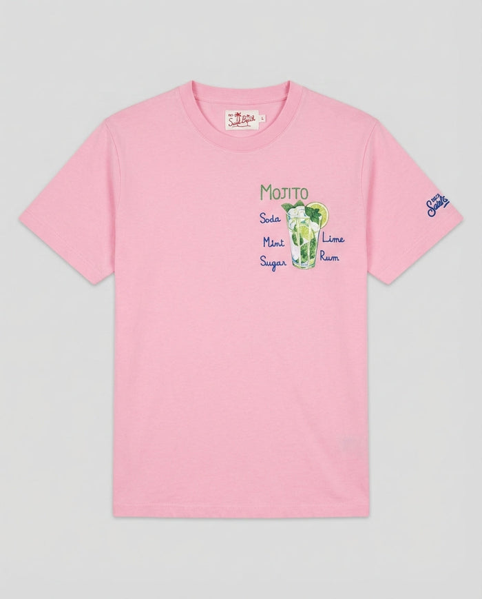 T Shirt Uomo Rosa Mojito | MC2 Saint Barth Mc2 Saint Barth