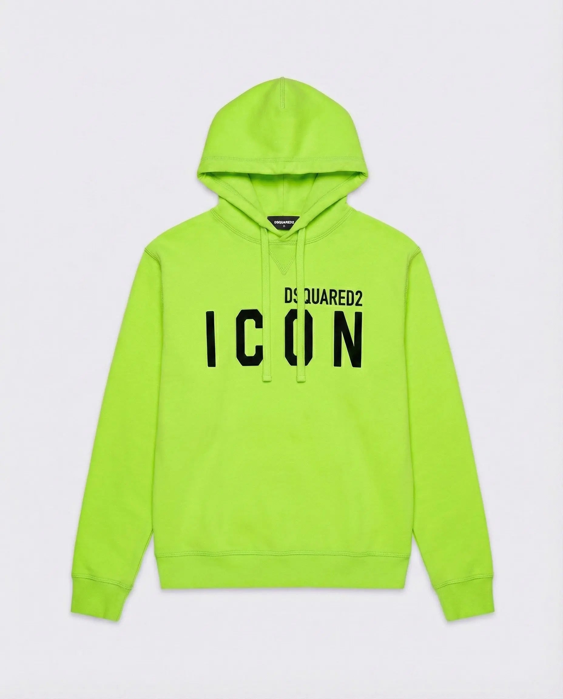Felpa Dsquared2 Icon | Cappuccio | Verde Lime Dsquared2