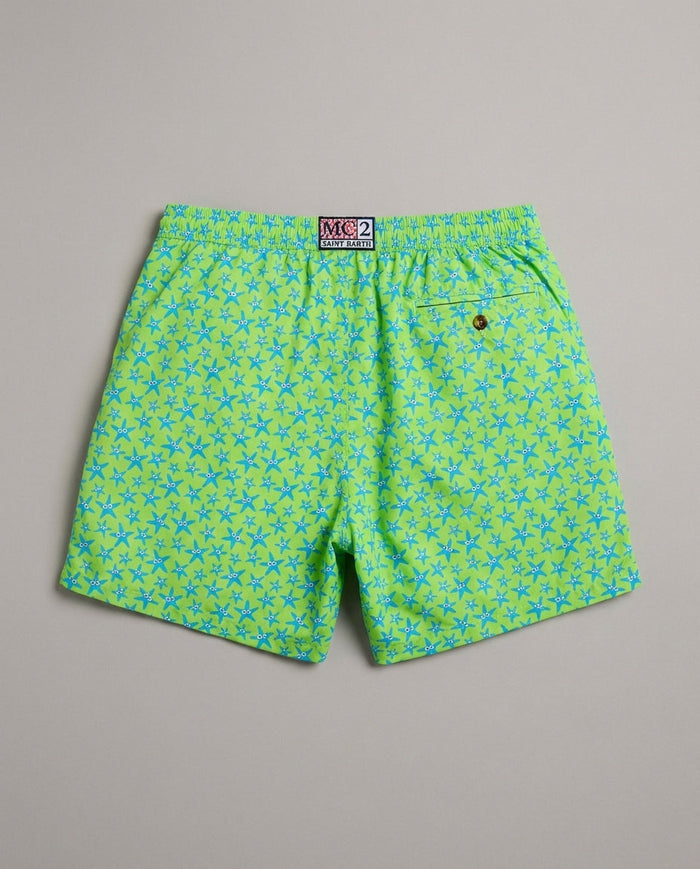 Costume Uomo Stampa Stelle Marine | Mc2 Saint Barth Mc2 Saint Barth