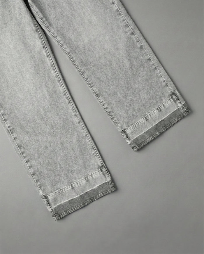 Jeans Denim Donna Baggy Fit Grigio | Gaelle Paris Gaelle Paris