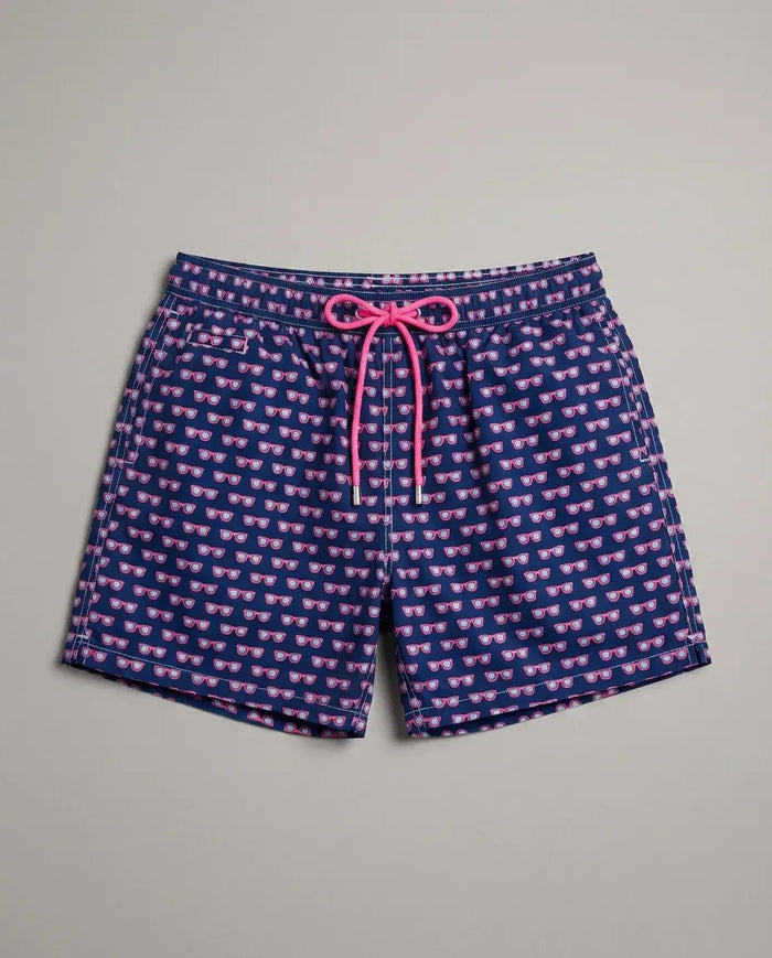 Costume Uomo Blu MC2 Saint Barth Sunglasses Micro | Stampa Occhiali Mc2 Saint Barth