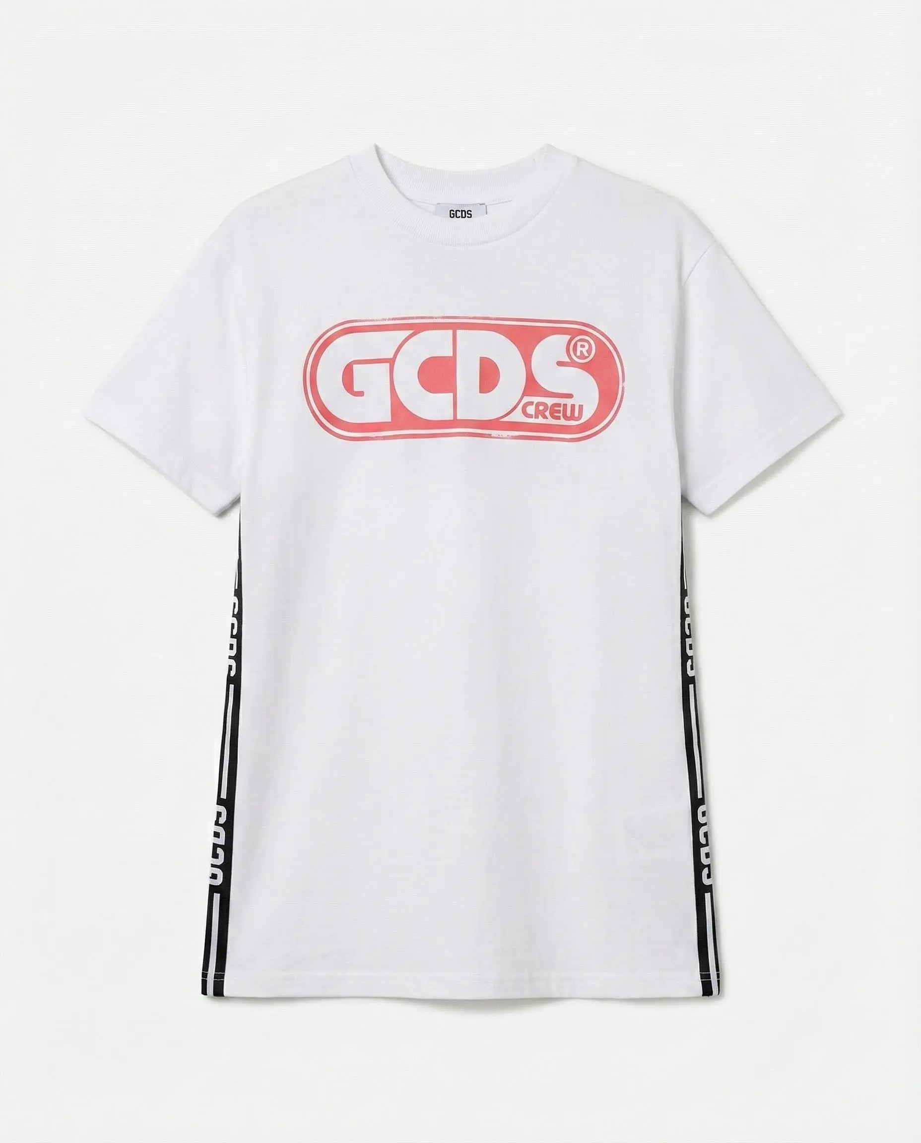 MAXIMAGLIA GLITTER GCDS BIANCO GCDS