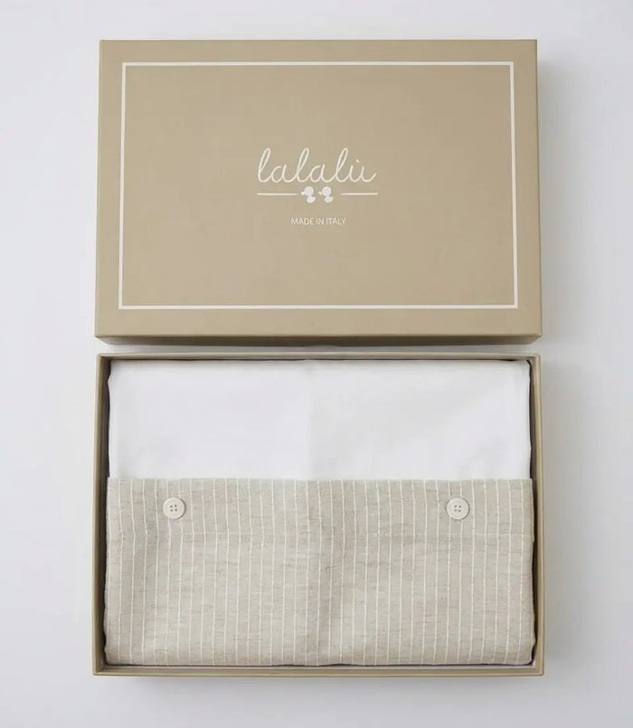 COPERTINA IN JERSEY BIELASTICO DA NEONATO LALALU' Lalalu