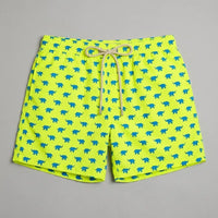 Costume Uomo Fluorescente con Micro Elefantini Blu | MC2 Saint Barth Mc2 Saint Barth