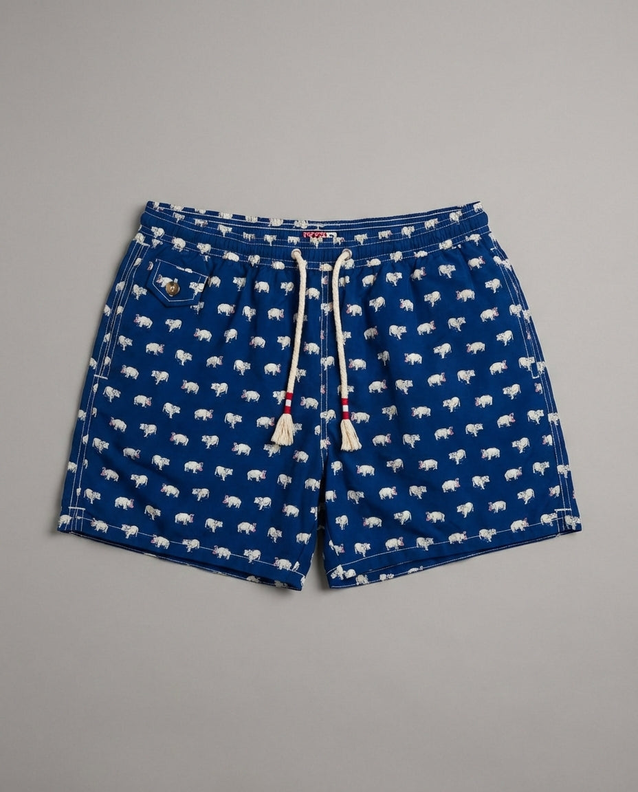 Costume Uomo Mc2 Saint Barth | Stampa Hippo Mc2 Saint Barth