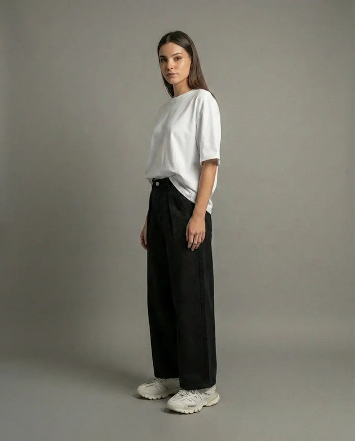 Jeans Denim Baggy Fit Donna | Mar de Margaritas Hype Outlet