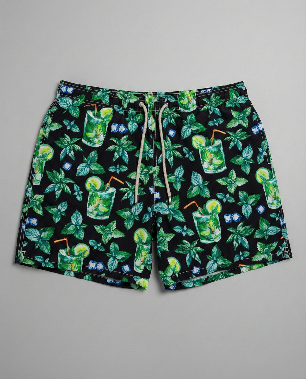 Costume Nero Uomo Mc2 Saint Barth | Stampa Mojito Mc2 Saint Barth