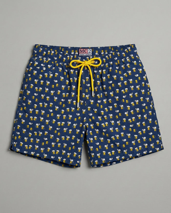 Costume Uomo Mc2 Saint Barth | Stampa Birra Mc2 Saint Barth