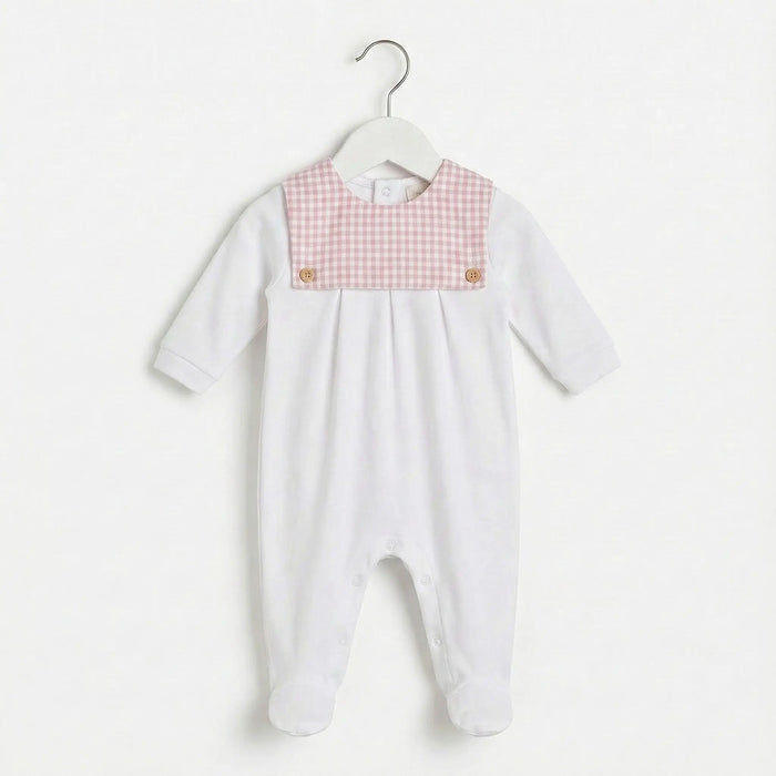 TUTINA CON INSERTO IN FANSTASIA VICHY DA NEONATA LALALU' Lalalu