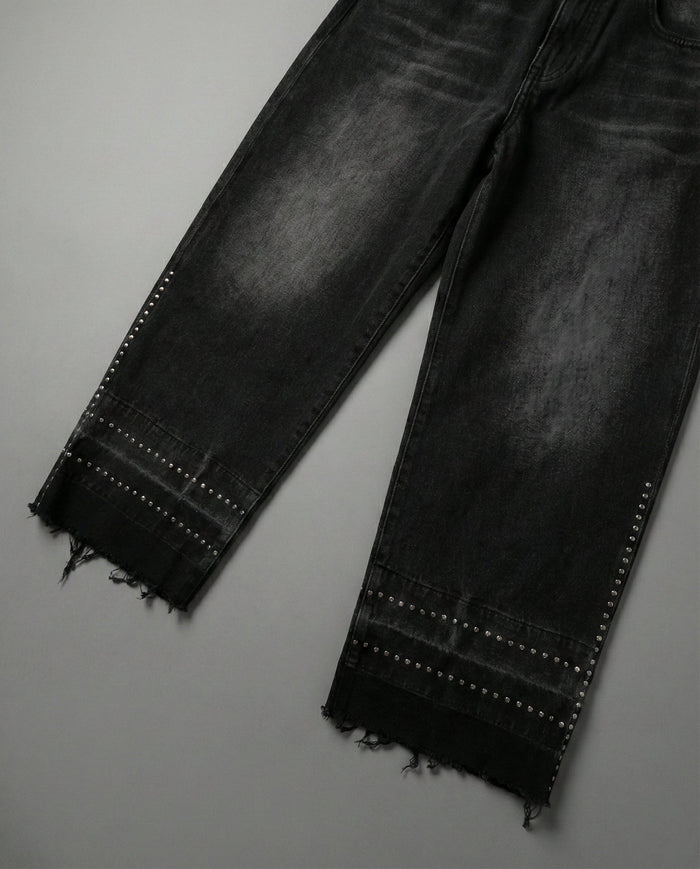 Jeans Denim Donna Baggy Fit Nero | Gaelle Paris Gaelle Paris