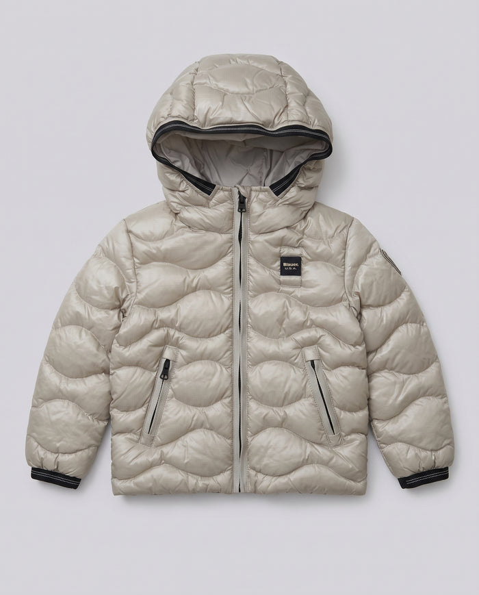 Giacca Blauer Kids Bryant Ghiaccio da neonato 12 mesi – fronte