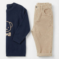 COMPLETO 2 PEZZI NEONATO LALALU' Lalalu