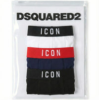 Intimo Dsquared2 | Boxer Logo Icon | Set da 3 Pezzi | Prezzo Outlet Dsquared2