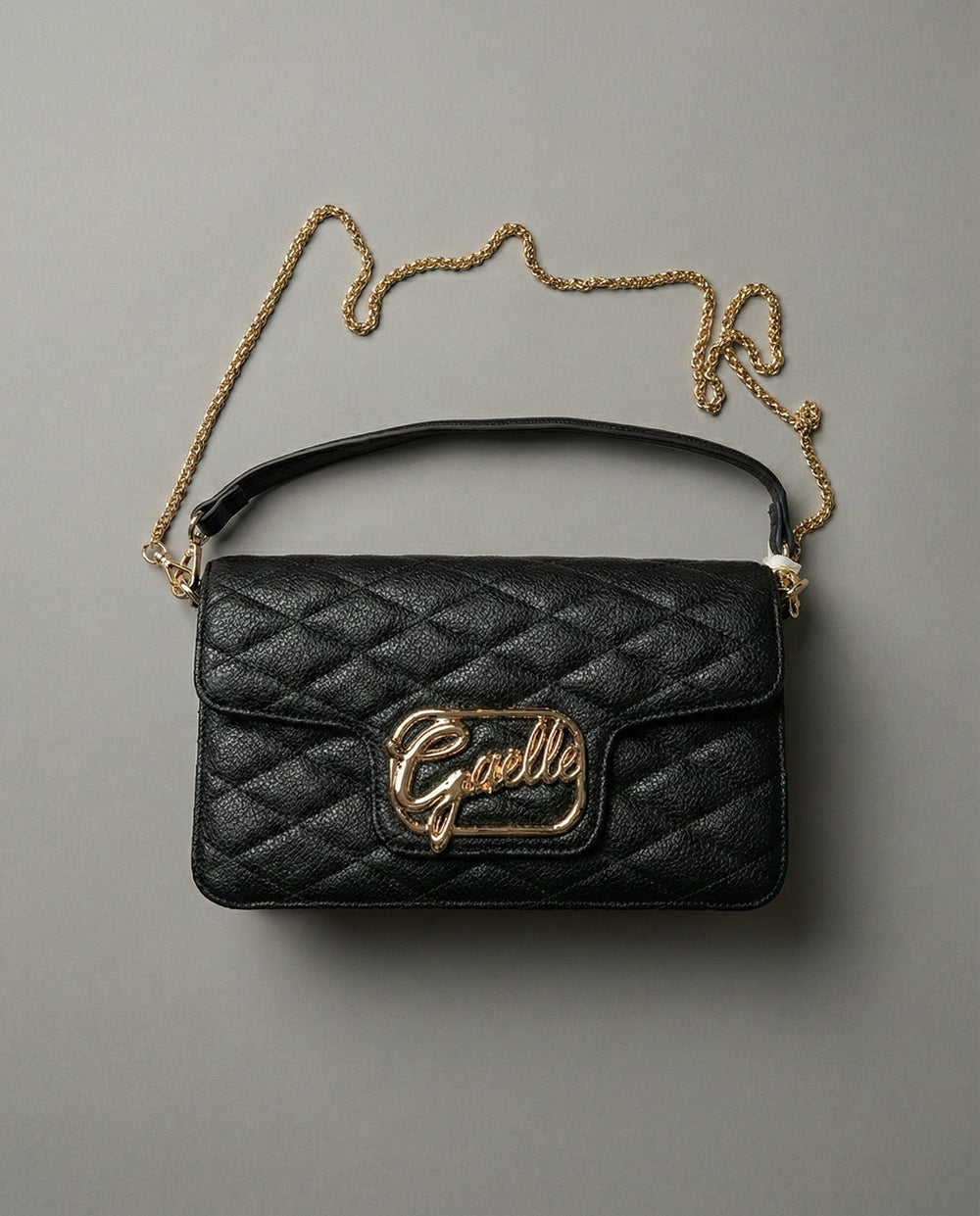 Borsa Nera Trapuntata Gaelle Paris Donna Gaelle Paris