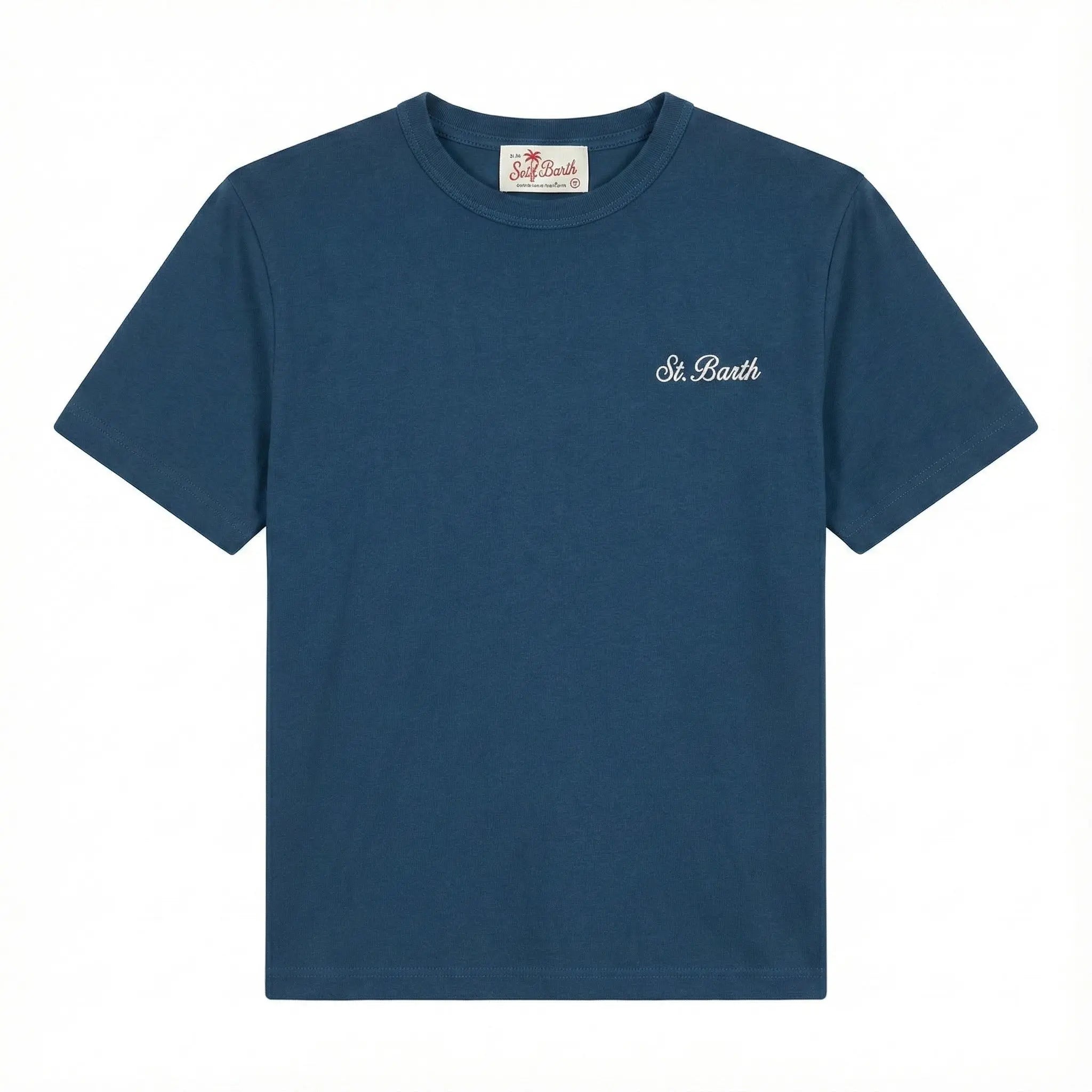 T Shirt Saint Barth Bambino | Logo | Mc2 Outlet Mc2 Saint Barth