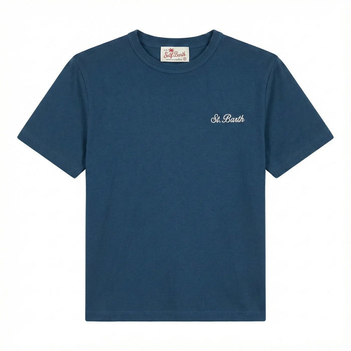 T Shirt Saint Barth Bambino | Logo | Mc2 Outlet Mc2 Saint Barth