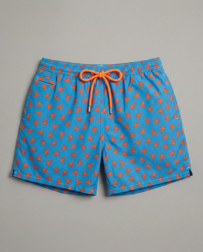 Costume Uomo Azzurro Stampa Granchi | Mc2 Saint Barth Mc2 Saint Barth