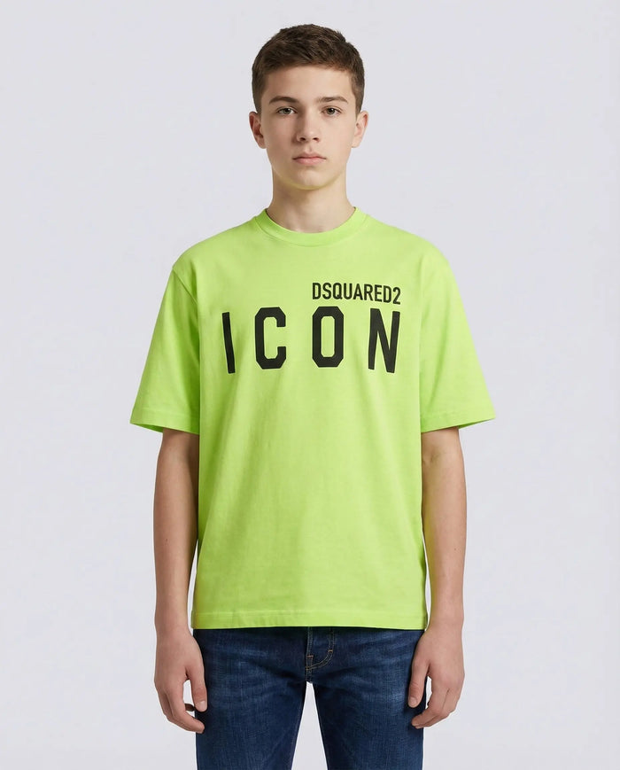 T Shirt Dsquared2 Icon | Verde Lime Dsquared2
