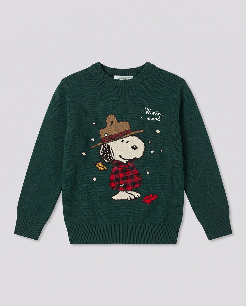 Maglione Saint Barth Kids Snoopy Snow Jacket – fronte