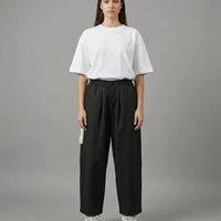 Pantalone Nero Ampio Donna | Mar de Margaritas Hype Outlet