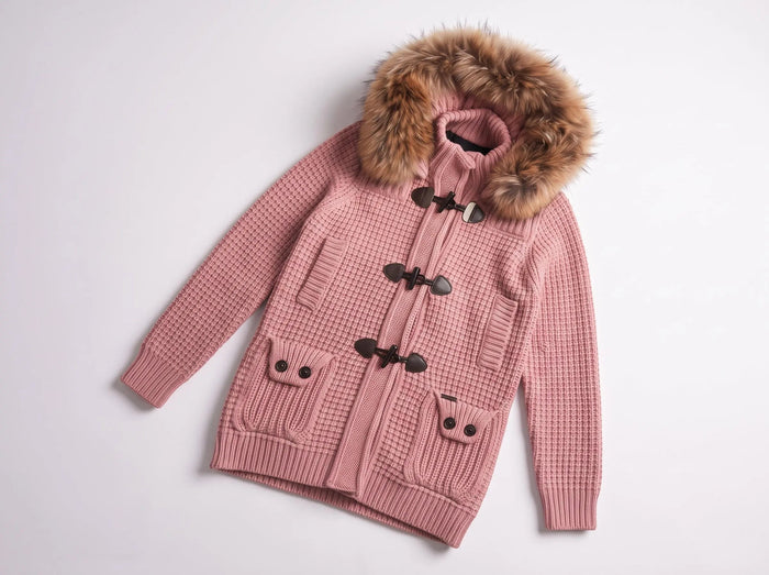 Giacchetto Bark Rosa con Pelliccia | Uomo Donna
