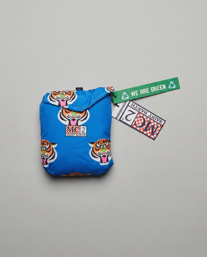 Costume Blu Uomo Mc2 Saint Barth | Stampa Tigre Mc2 Saint Barth