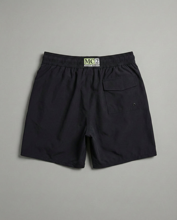 Costume Nero Uomo Mc2 Saint Barth | Patch & Ricamo Mc2 Saint Barth