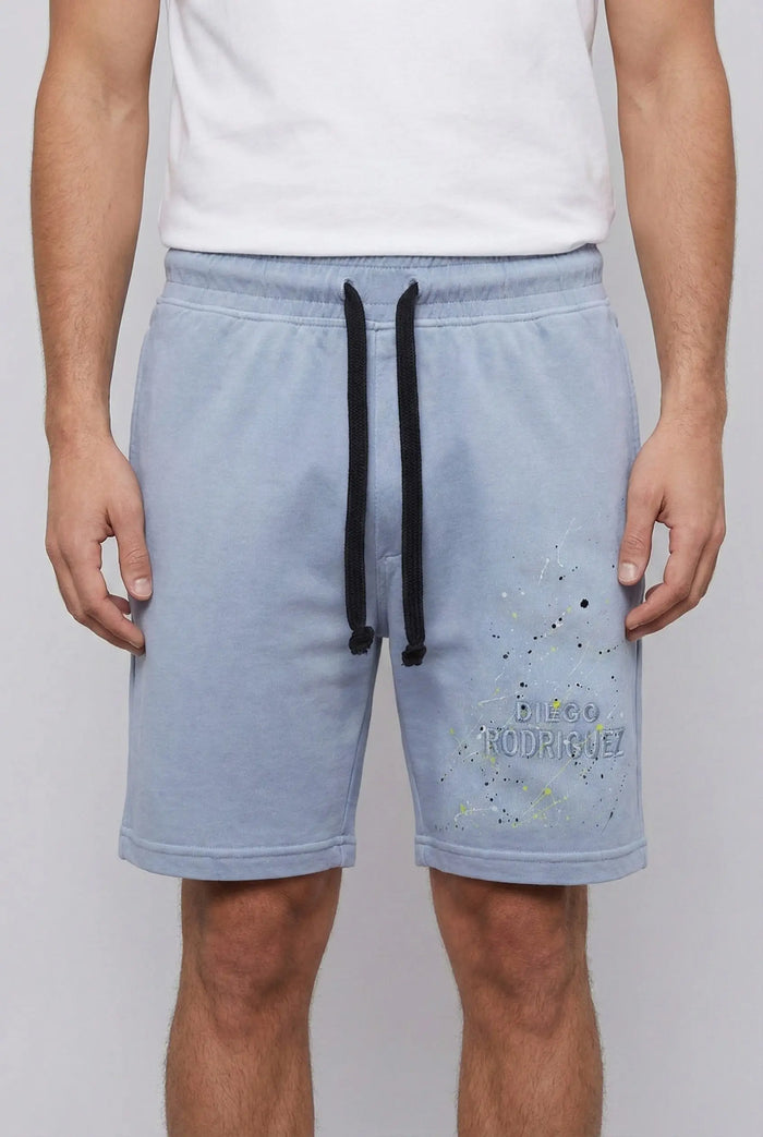 Pantaloncini Diego Rodriguez Uomo | Logo Ricamo | Vernice Diego Rodriguez