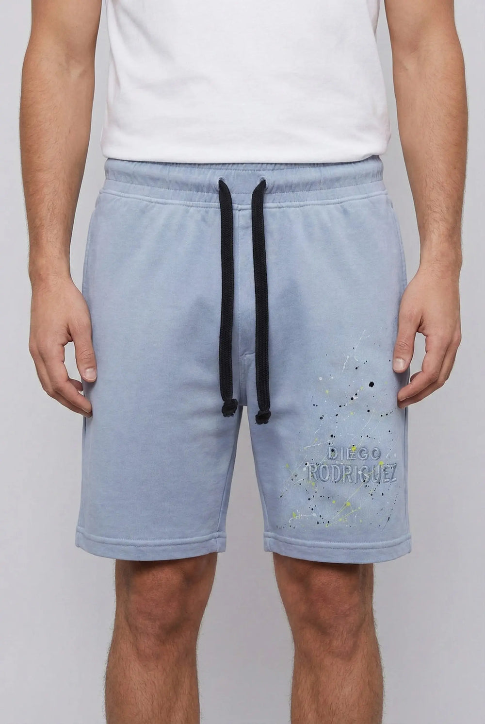 Pantaloncini Diego Rodriguez Uomo | Logo Ricamo | Vernice Diego Rodriguez