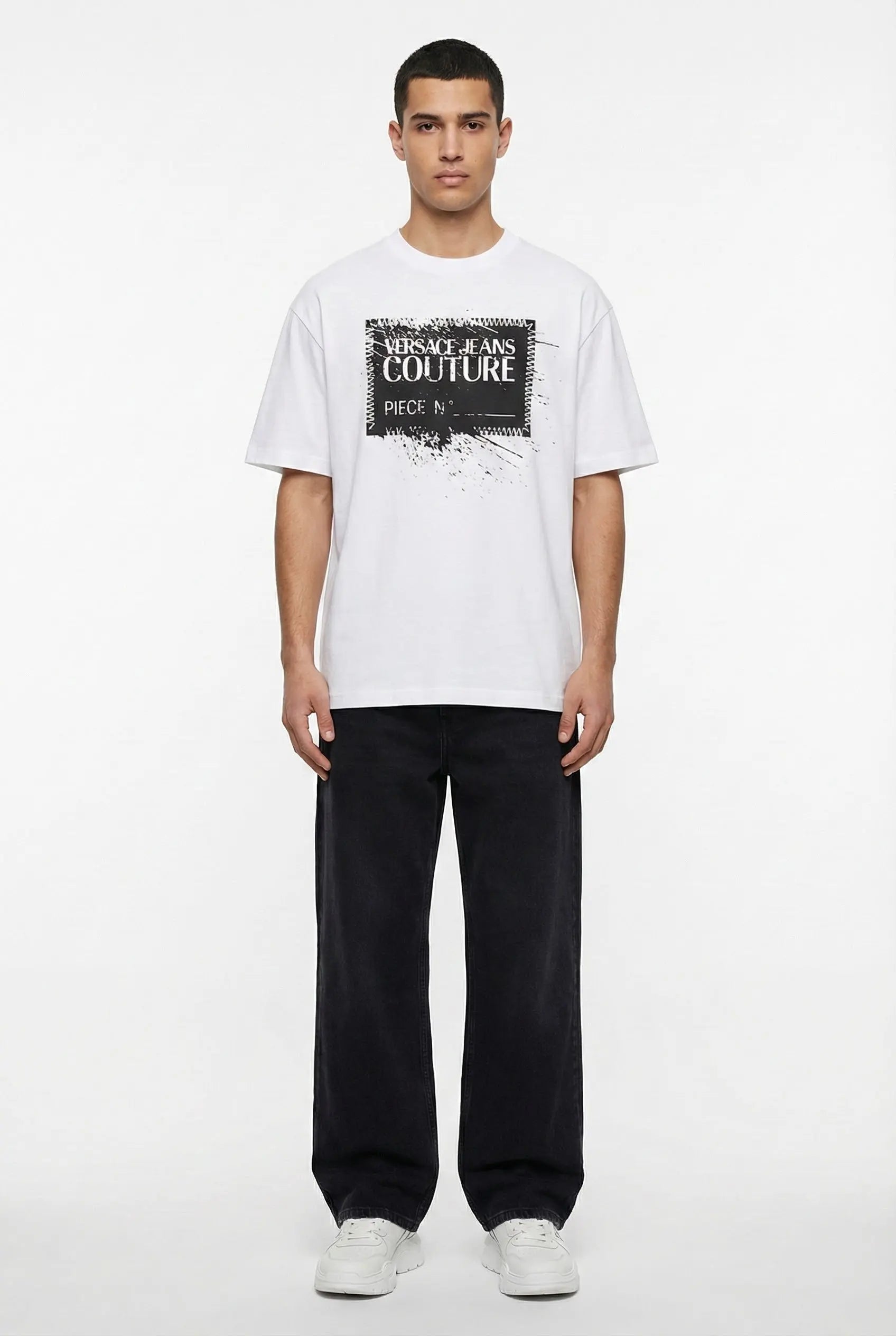 T Shirt Versace Jeans Couture Uomo | Logo | Bianco Versace Jeans