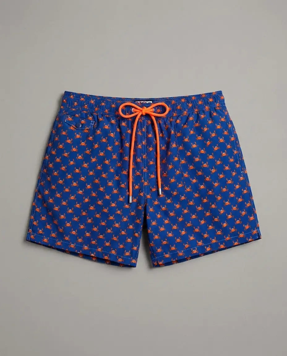 Costume Uomo Blu MC2 Saint Barth | Stampa Granchietti Mc2 Saint Barth