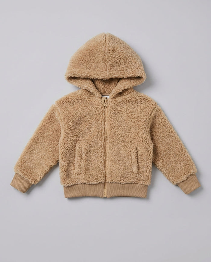 Dsquared2 Junior Giacca Teddy ICON Beige