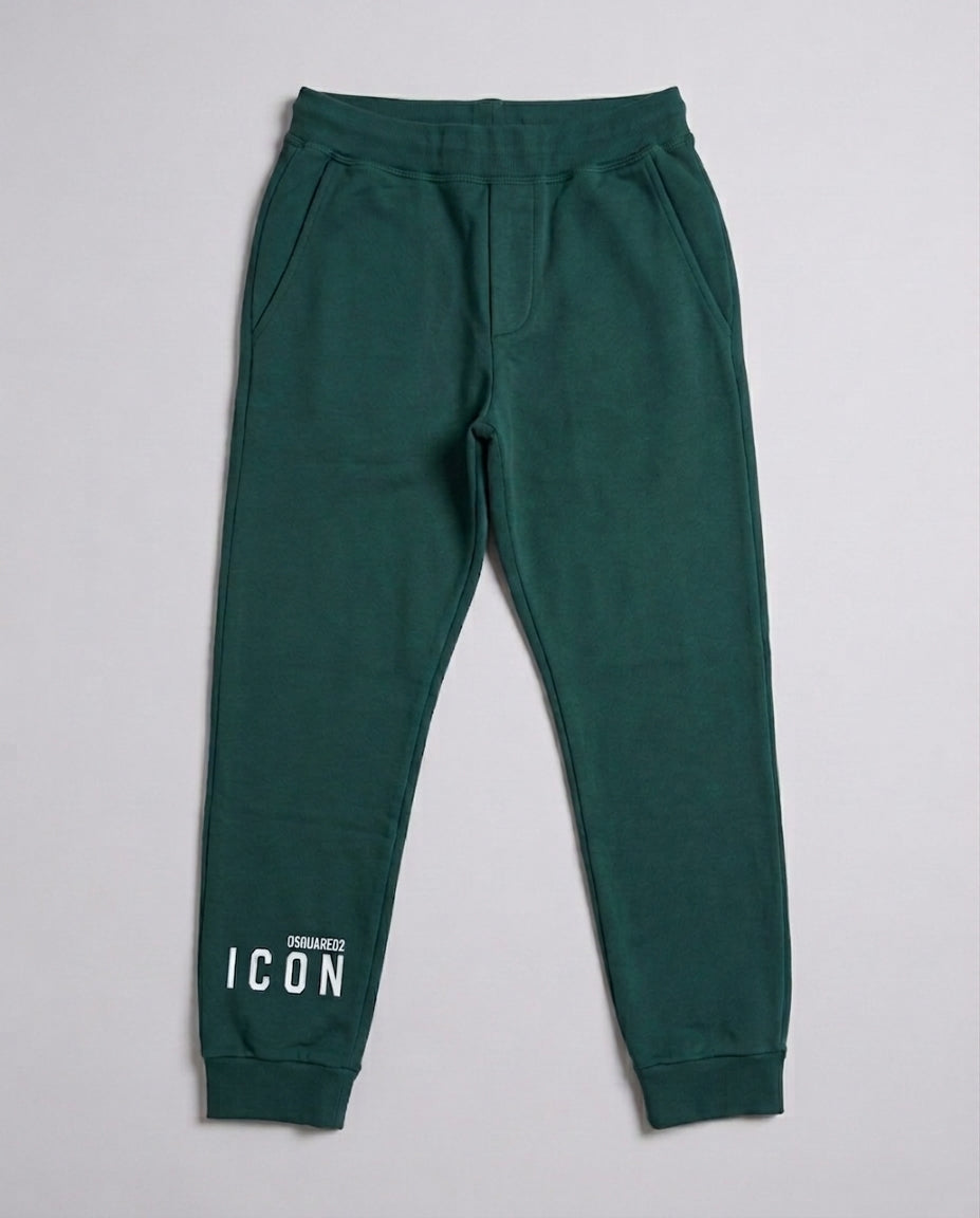 Dsquared2 Junior Pantaloni Jogger ICON Verdi