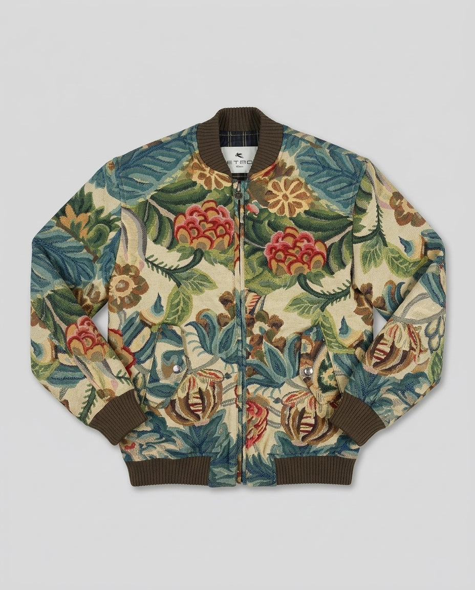 Etro Kids Giubbino Gobelin Multicolor GV2P57