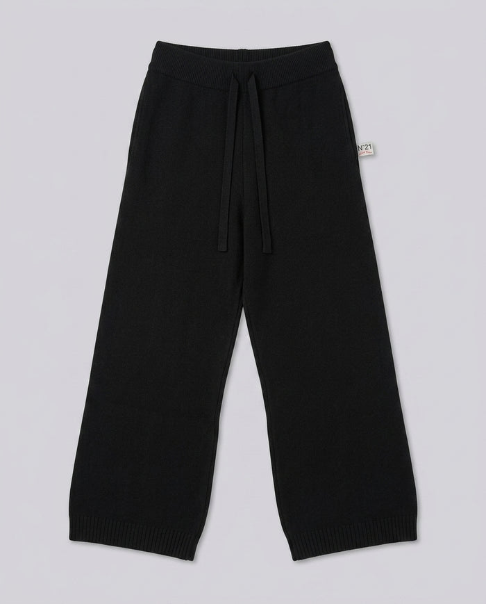 N21 Kids Pantalone Nero N2106Y
