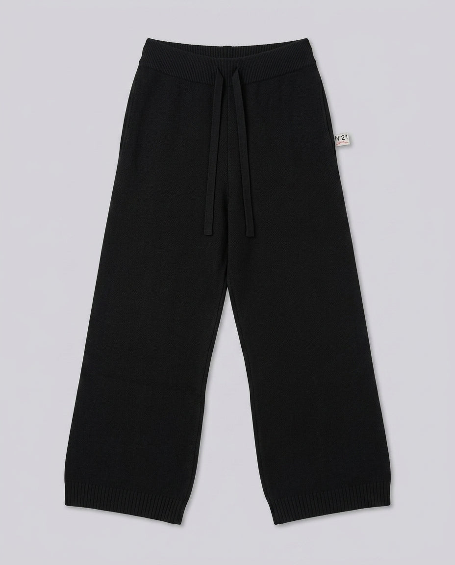 N21 Kids Pantalone Nero N2106Y
