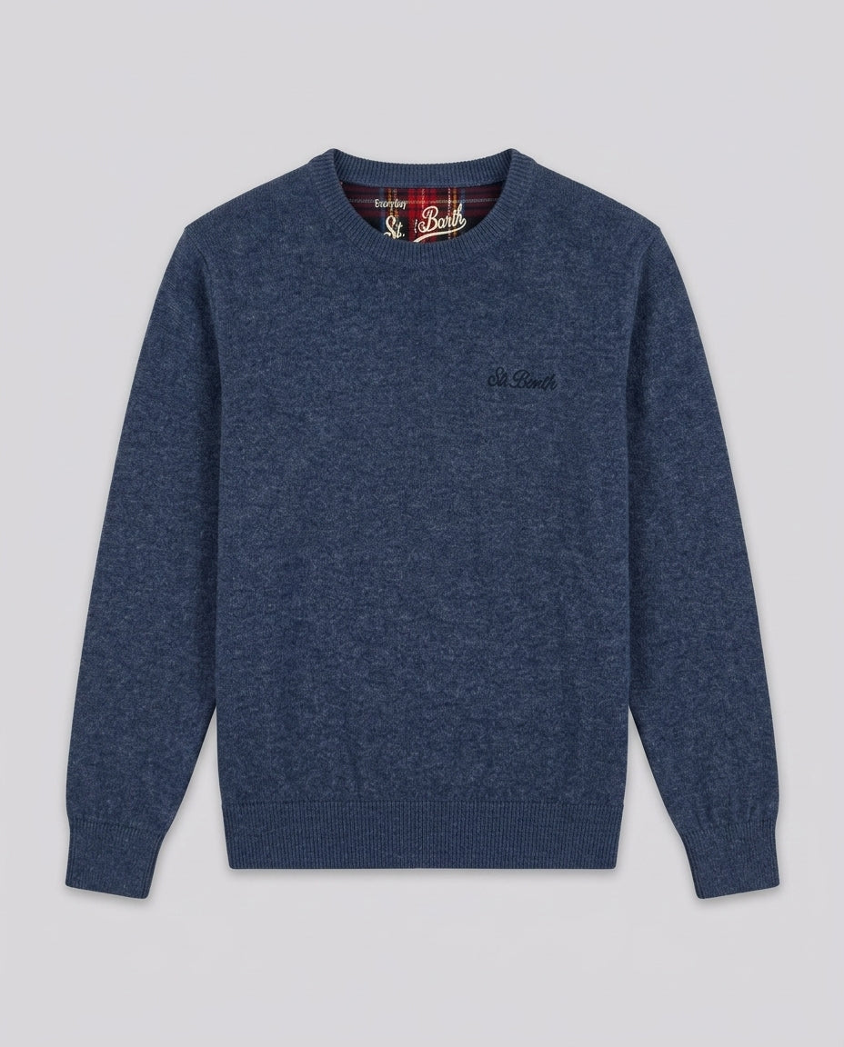 Maglione Saint Barth Kids Denim – fronte