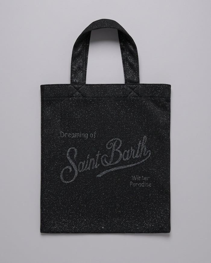 Borsa a Mano Saint Barth Kids Essential Mini lurex – fronte