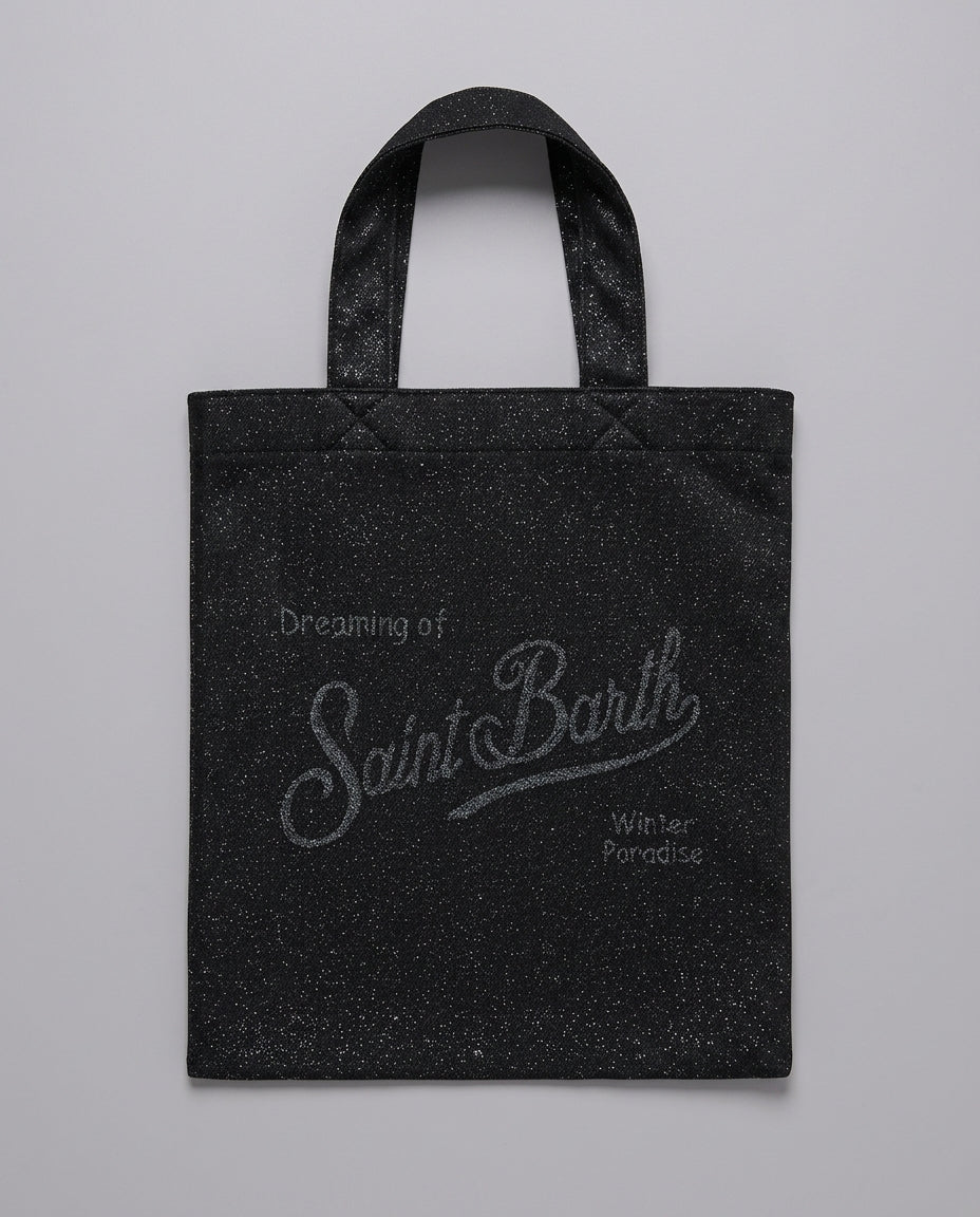 Borsa a Mano Saint Barth Kids Essential Mini lurex – fronte