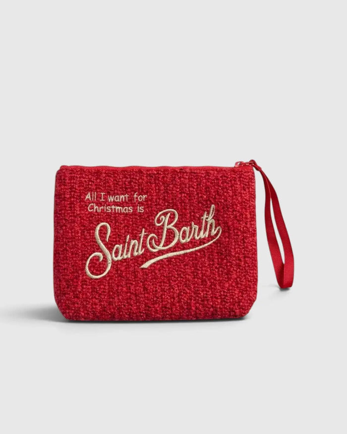 Pochette MC2 Saint Barth Aline in Maglia Natalizia | Donna e Bambina Mc2 Saint Barth
