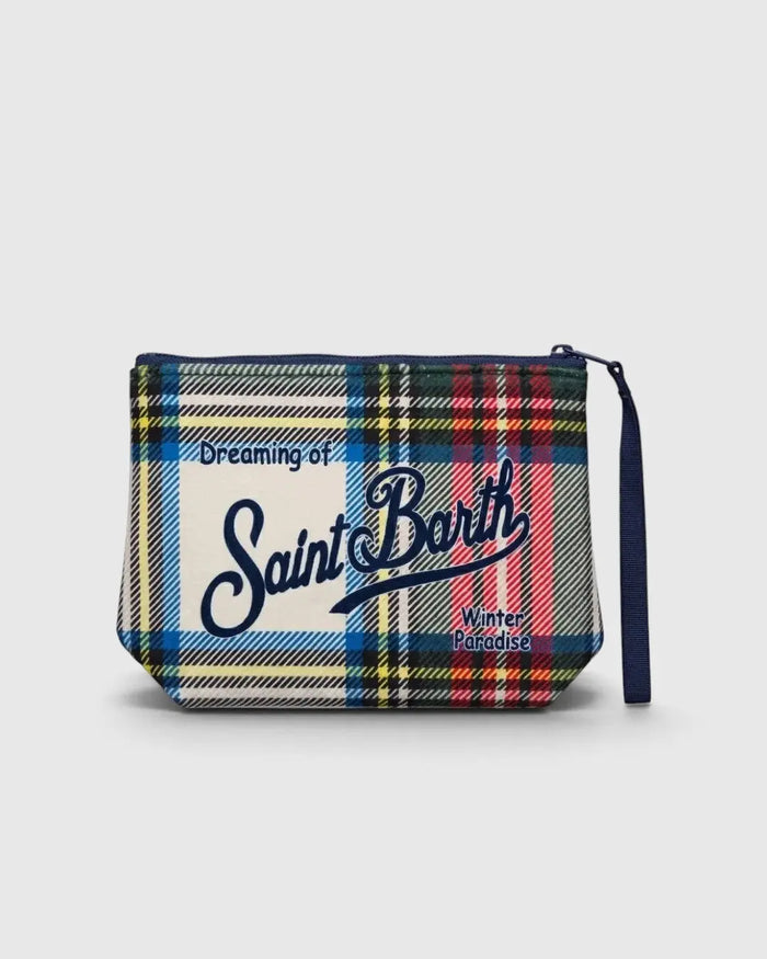 Pochette MC2 Saint Barth Aline Tartan | Donna e Bambina Mc2 Saint Barth