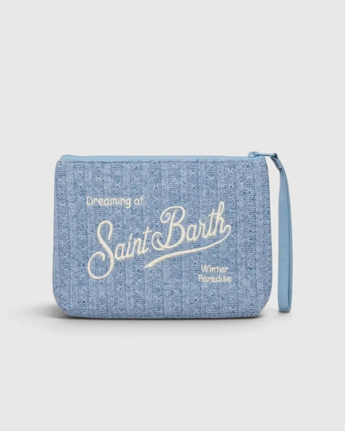 Pochette MC2 Saint Barth Aline in Maglia Stelle | Donna e Bambina Mc2 Saint Barth
