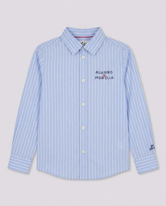 Camicia Saint Barth Kids Monello a Righe – fronte