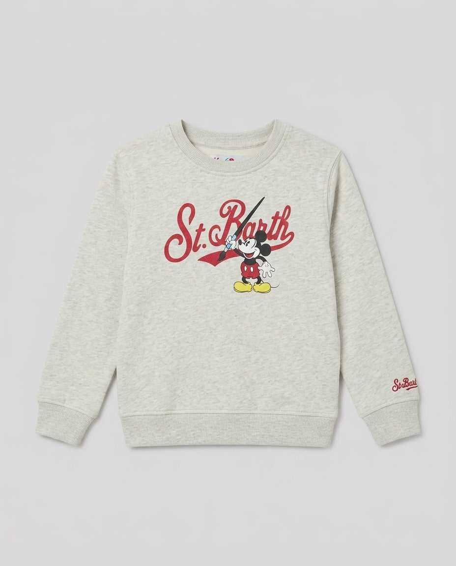 Felpa Saint Barth Kids Mickey Paint – fronte