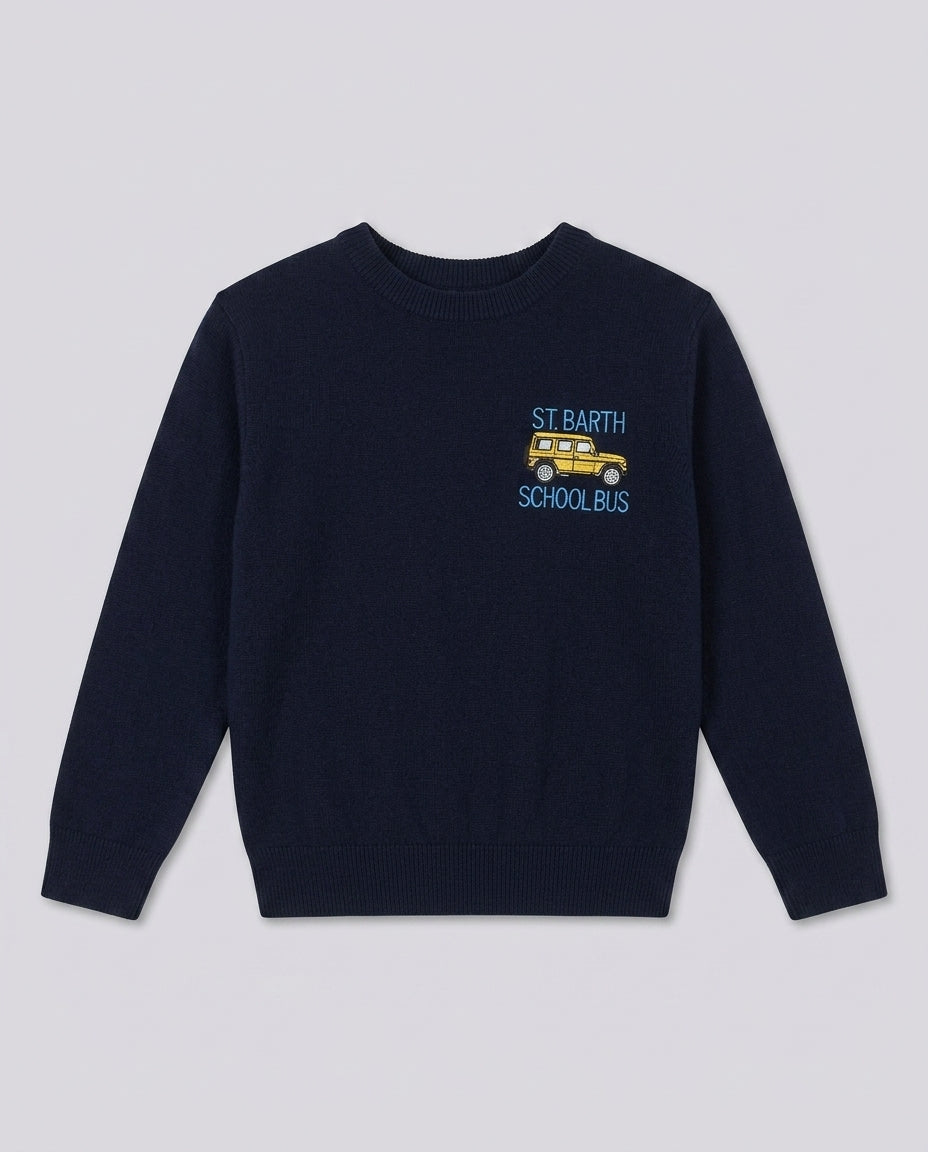 Maglione Saint Barth Kids School Bus – fronte