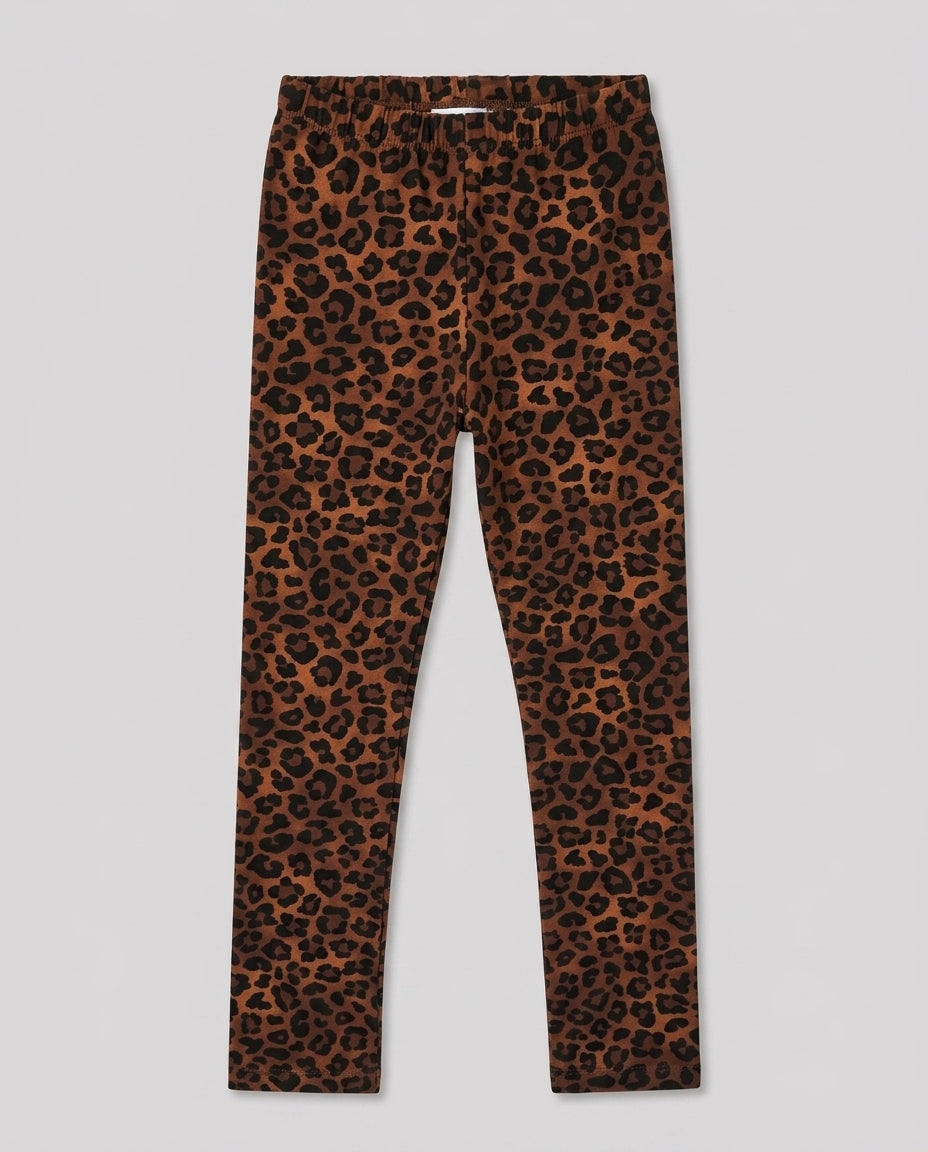 Leggings Saint Barth Kids Rosy leopardata – fronte