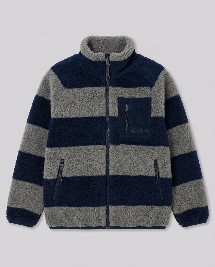 Giacca in Pile Sherpa Saint Barth Kids Snoopy – retro