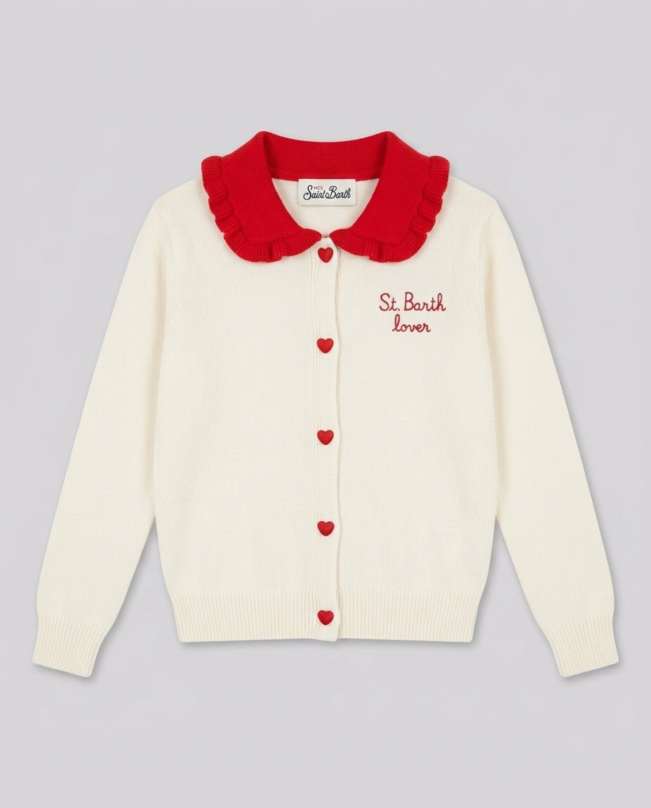Maglione Saint Barth Kids a Cuori – fronte