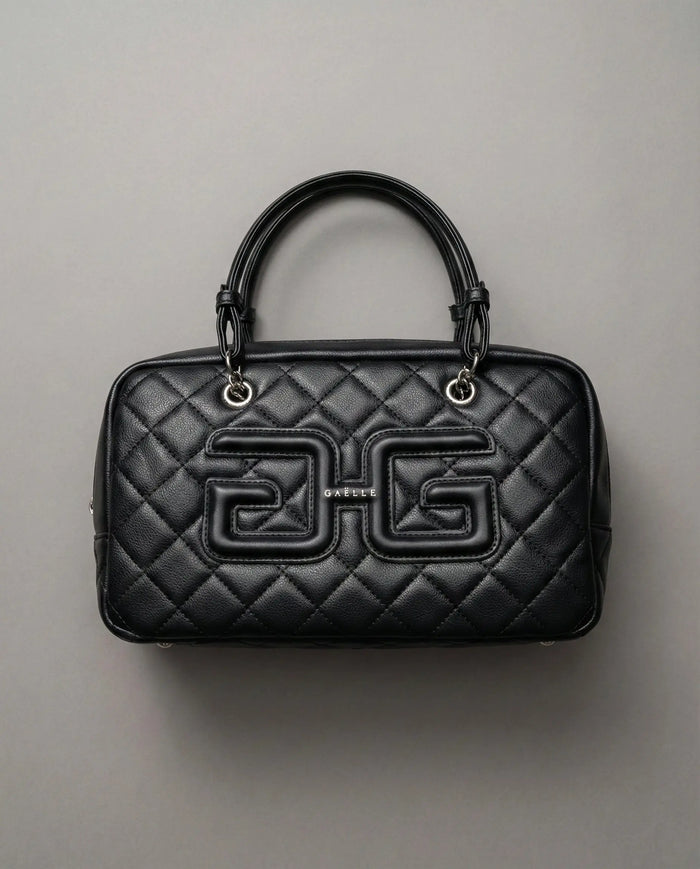 Borsa Nera Trapuntata Gaelle Paris Donna Gaelle Paris